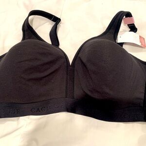 Black bra. Lightly lined no wire